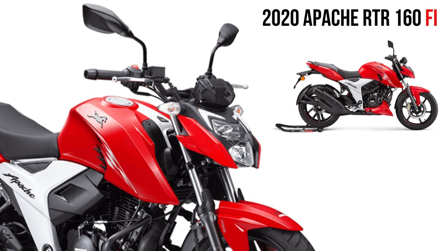 2020 Tvs Apache Rtr 160 Fi Launched At Rs 99 050