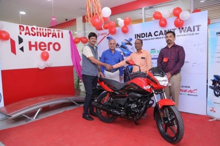 Hero Splendor iSmart BS-VI Delivery Commences in India