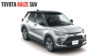 India-Bound Toyota Raize Dual-Tone