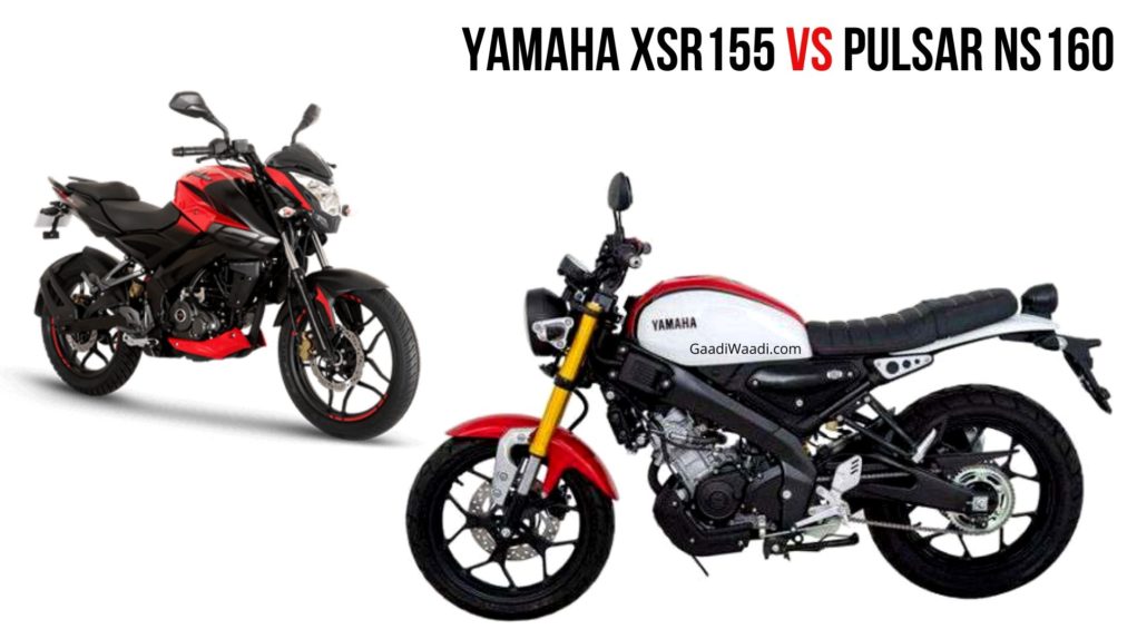 Yamaha XSR 155 VS Bajaj Pulsar NS 1601