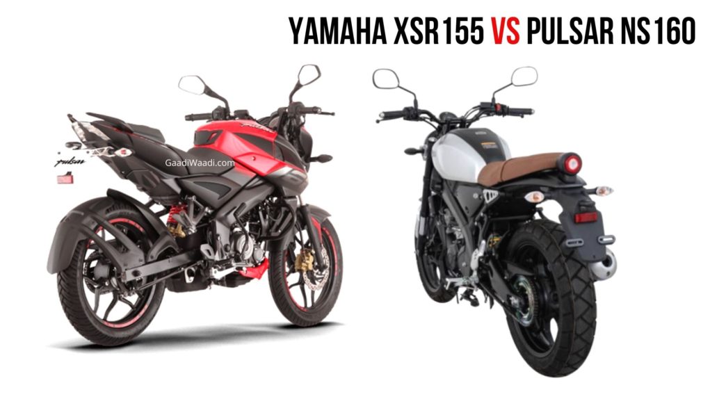 Yamaha XSR 155 VS Bajaj Pulsar NS 1603