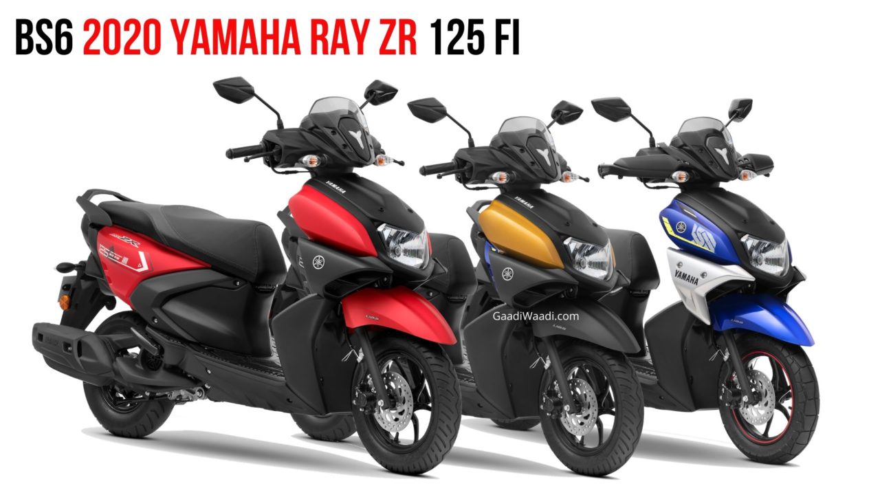 Bs6 2020 Yamaha Ray Zr 125 Fi Launched 5 Things To Know