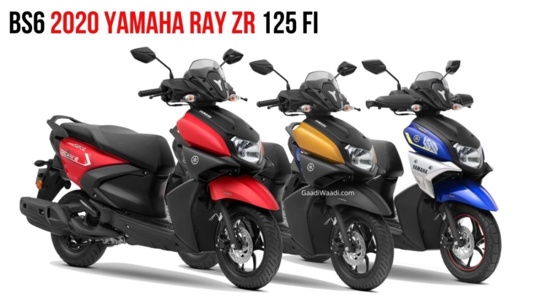 BS6 2020 Yamaha Ray ZR 125 Fi