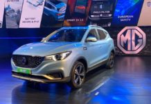 MG ZS EV Unveiled India