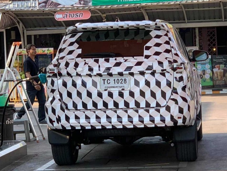 2020 Toyota Fortuner Facelift Spied For The First Time ...