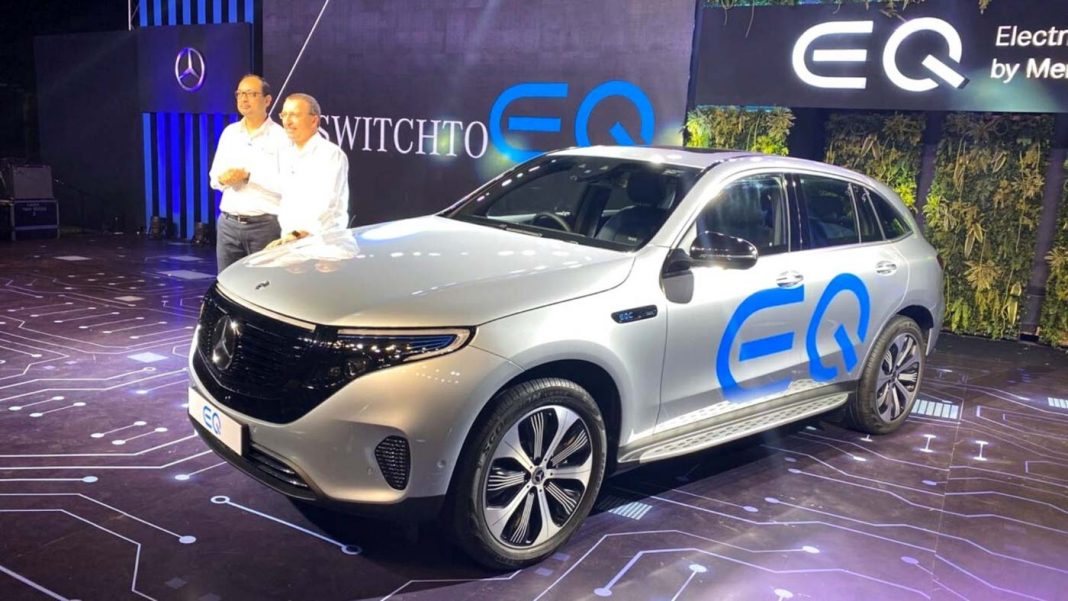 mercedes eq brand debuts in india eqc suv to launch in april
