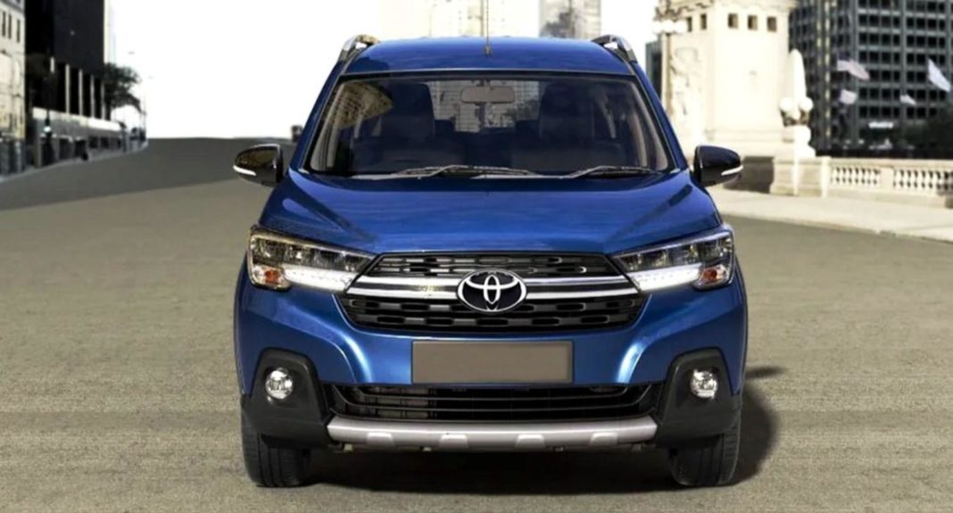 Toyota Ertiga MPV Rendered