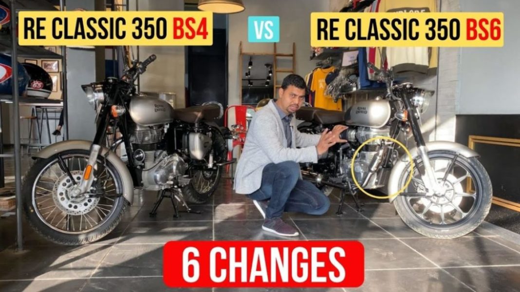 BS4 RE Classic 350 Vs BS6 Classic 350 - Key Changes Explained In Video