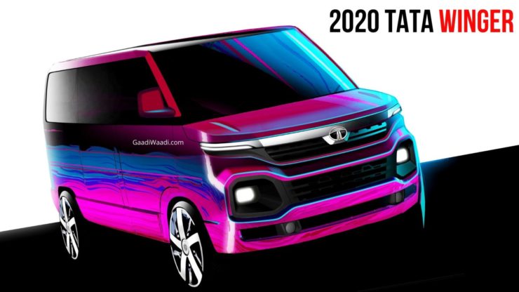2020 Tata Winger With Same Design Language As Harrier Debuts At Auto Expo