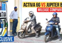 activa 6g vs jupiter mileage