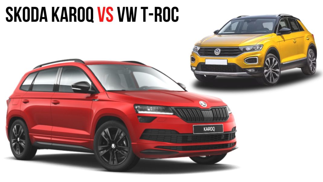 Skoda Karoq vs VW T-Roc