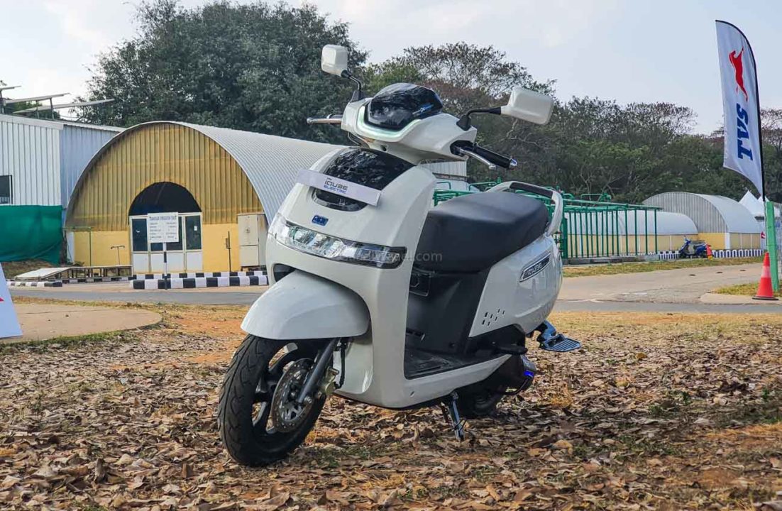 TVS iQube Electric Test Ride Review -17
