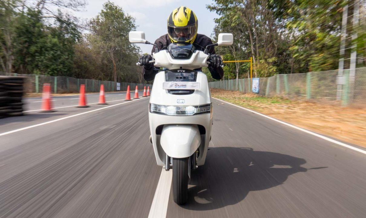 TVS iQube Electric Test Ride Review -7