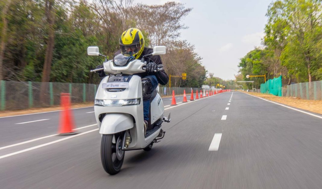 TVS iQube Electric Test Ride Review -9