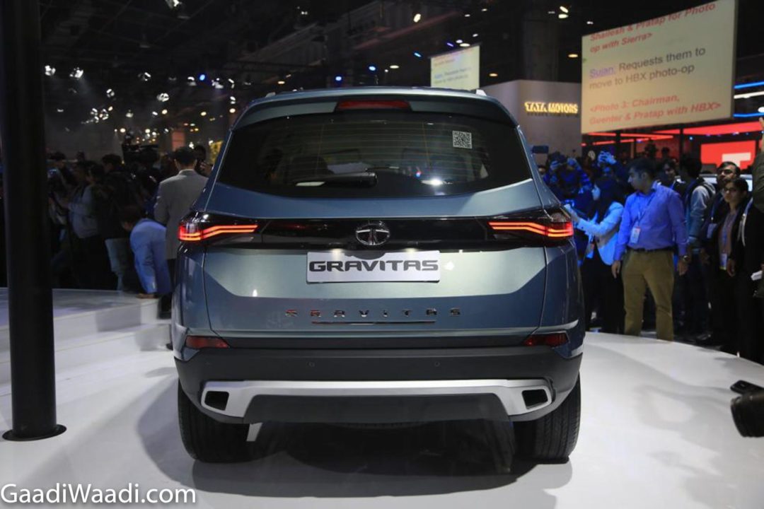 Tata Gravitas 2020 Auto Expo Rear