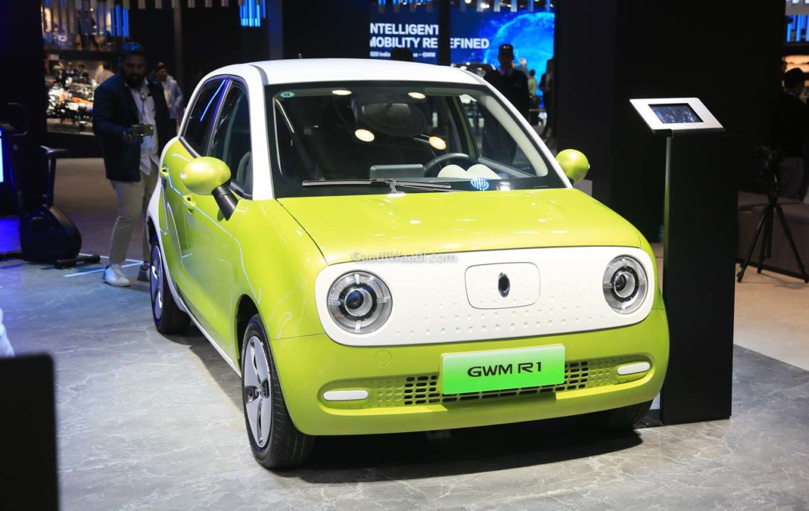 China’s MostAffordable Electric Car 'GWM R1' Showcased At 2020 Auto Expo