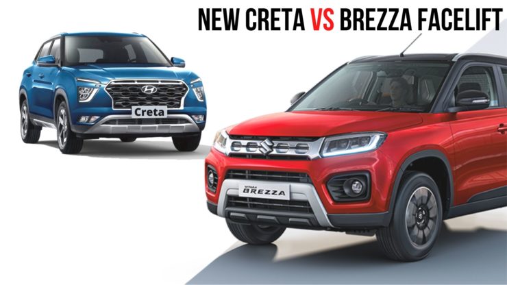 Maruti Vitara Brezza ZXi+ Vs Hyundai Creta Petrol EX – Specs Comparison