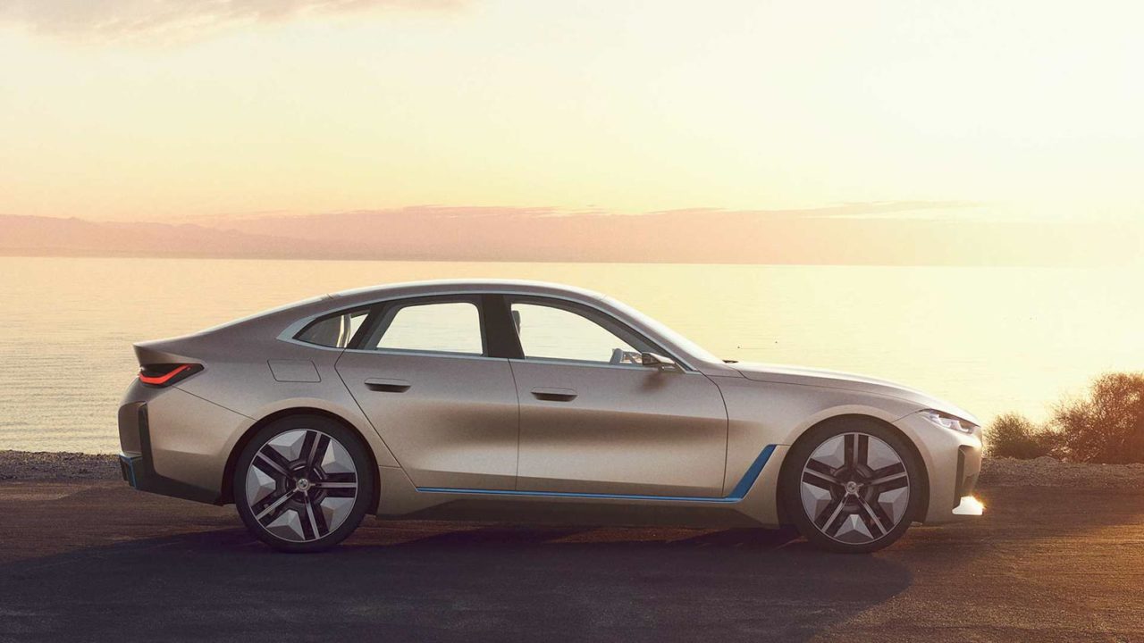 BMW i4 Concept EV Debuts: Big Grille, Bigger Power, 270-Mile Range