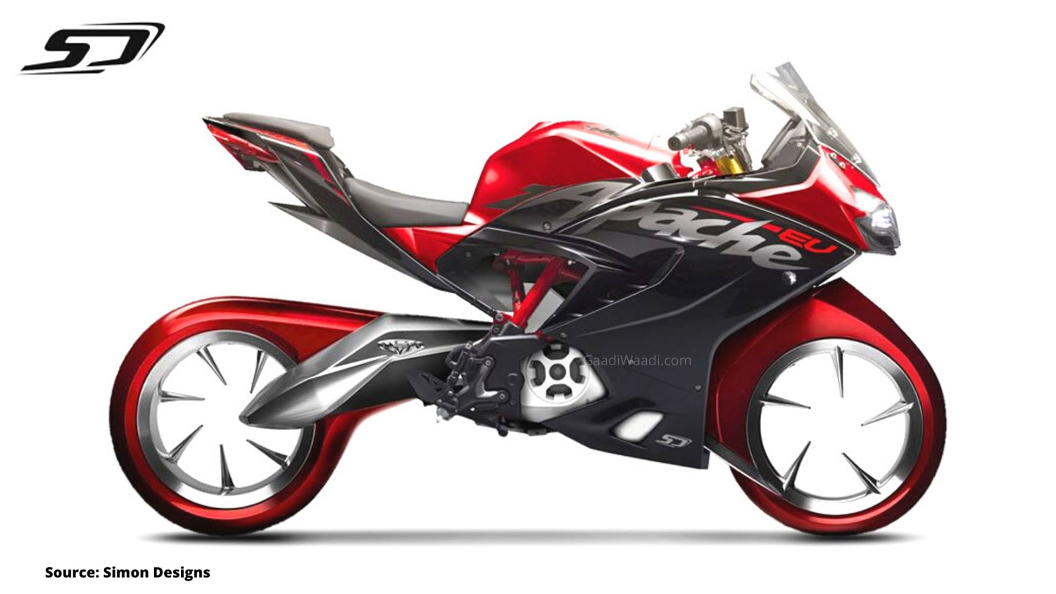 Tvs Apache Rr310 Reimagined As A Futuristic Electric Motorcycle