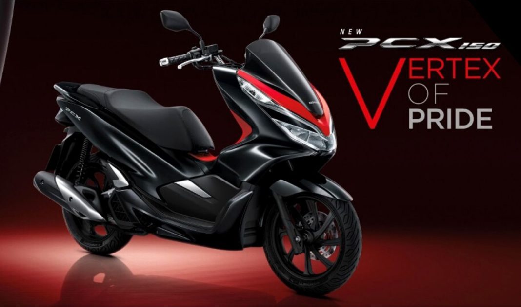 2022 Honda PCX150 Maxi Scooter Unveiled Gets 4 New Colours