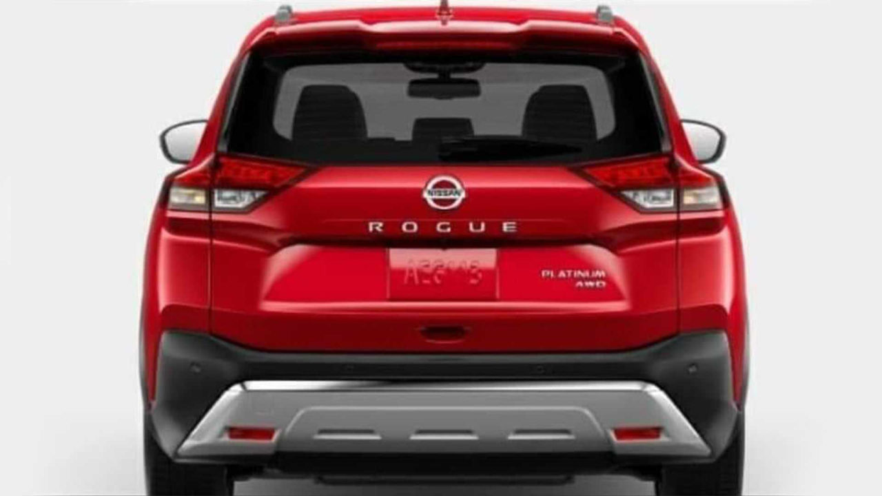 2021 Nissan Rogue Rear