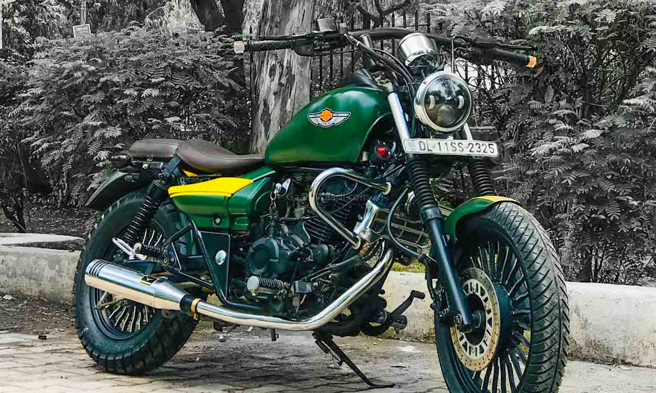 This Bajaj Avenger Is Modified Into A Much Expensive Harley Davidson