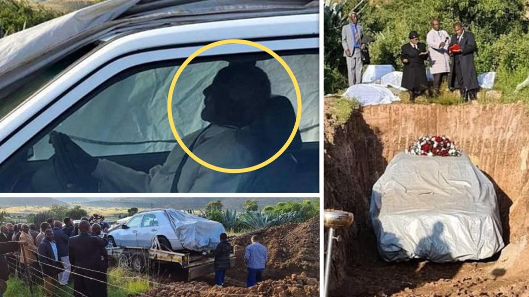 Politician Was Buried With His Mercedes-Benz