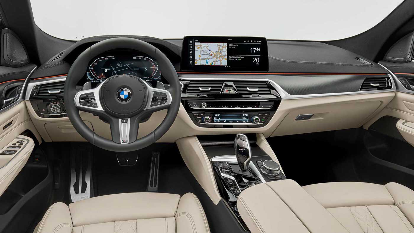 2021 BMW 6 Series Gran Turismo Interior