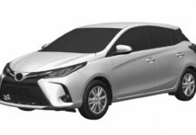 2021 Toyota Yaris facelift Sketch-1