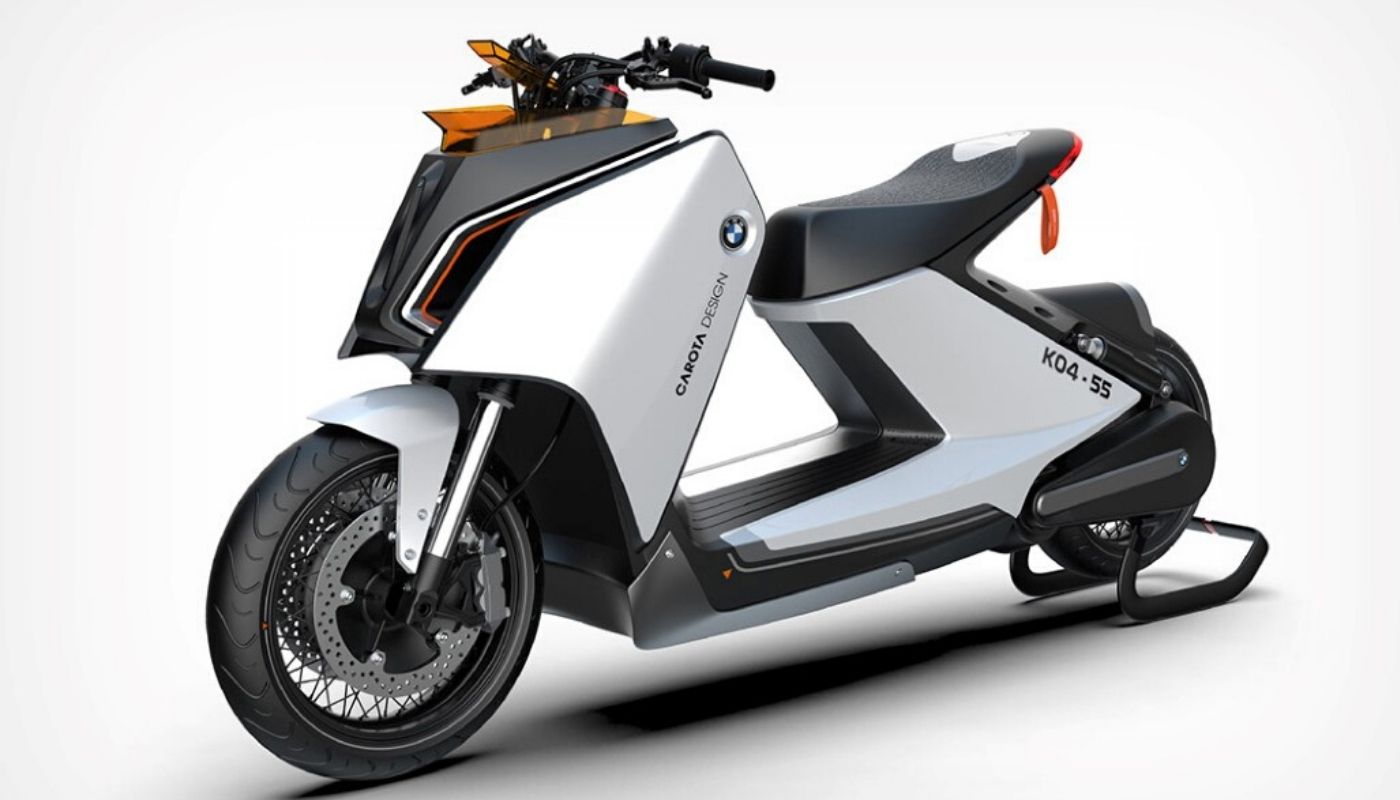 Future BMW Electric Scooter Rendered With Unique Z Design