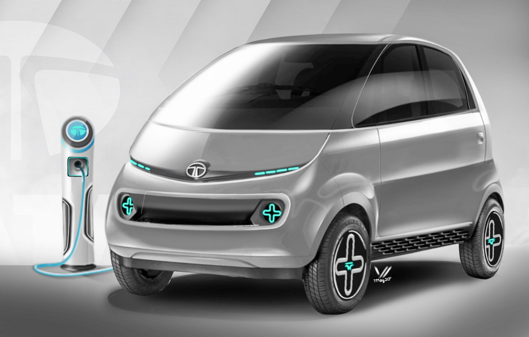 Tata Nano Electric Concept Shows How The Cutesy Car Can Have A Rebirth