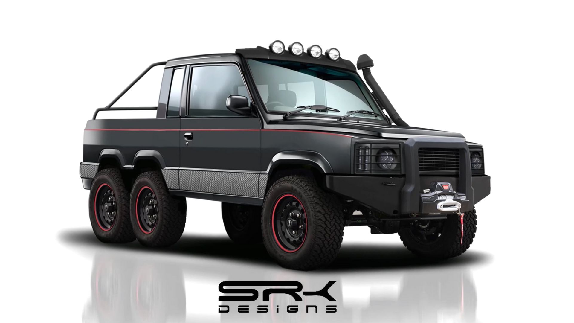 Tata Sumo 6x6 Rendering Brings Utility And Off Roading To The Fore