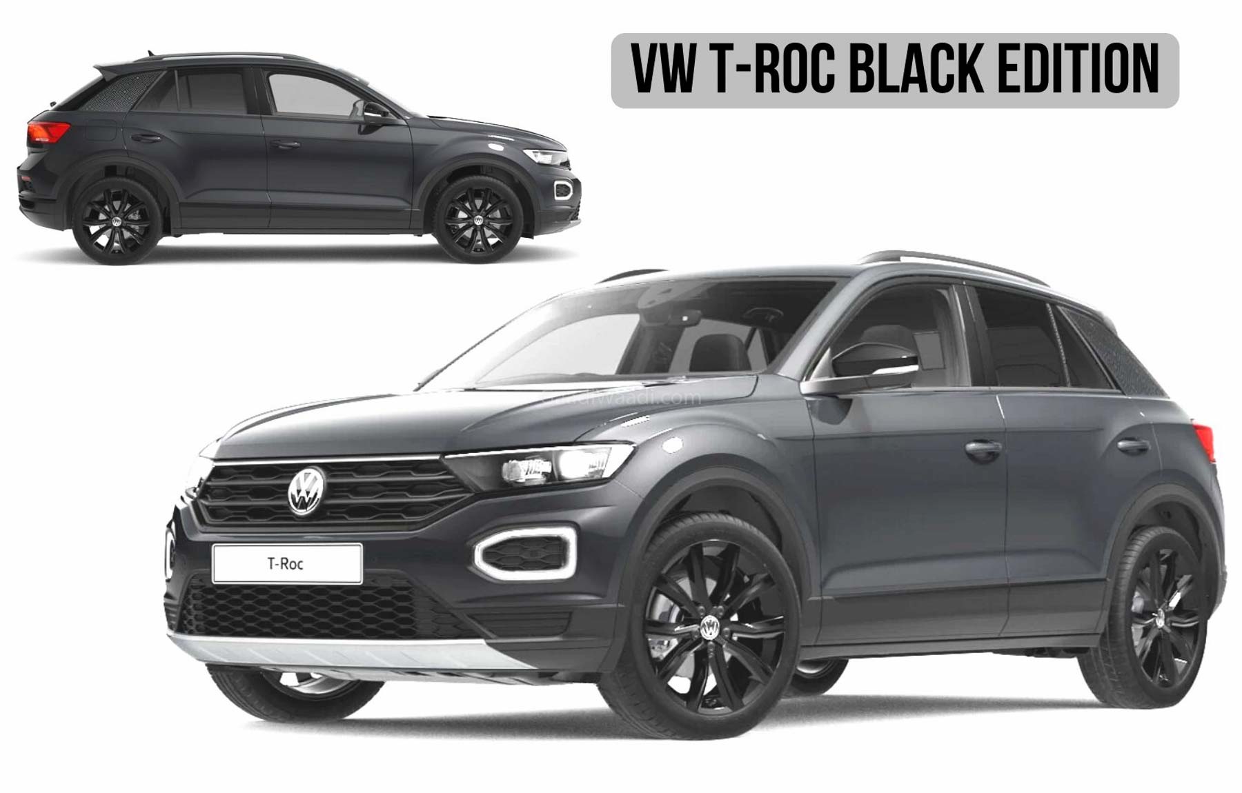 Volkswagen T-Roc Gets A Stylish Black Edition - Details