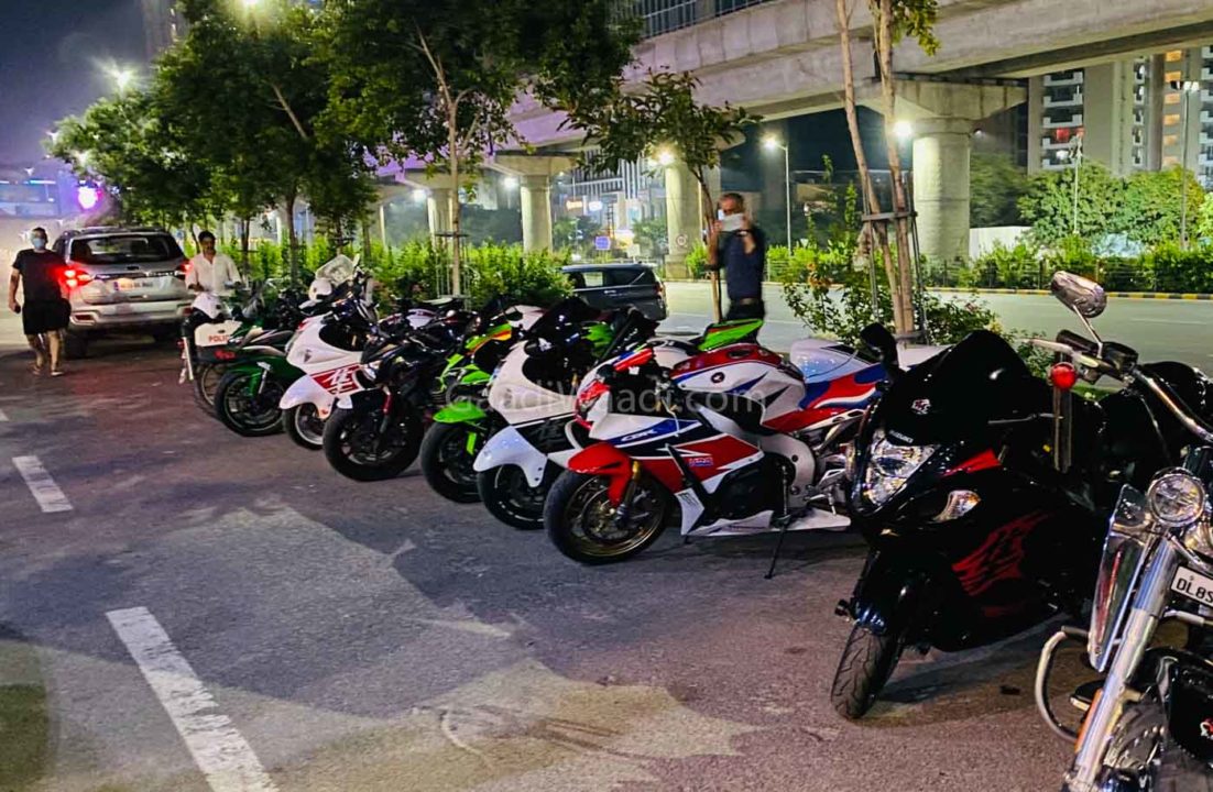 19 Super Bikes Impounded By Gurgaon Police And Fined Rs. 3.23 Lakh-1-2