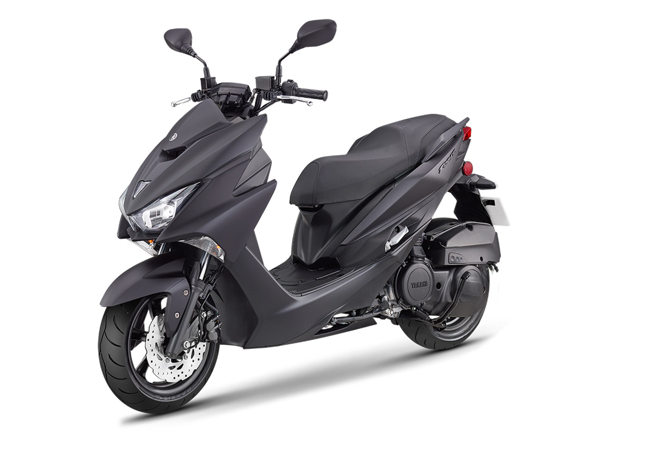  Yamaha  Force  155  Moto Scooter Makes Its Debut