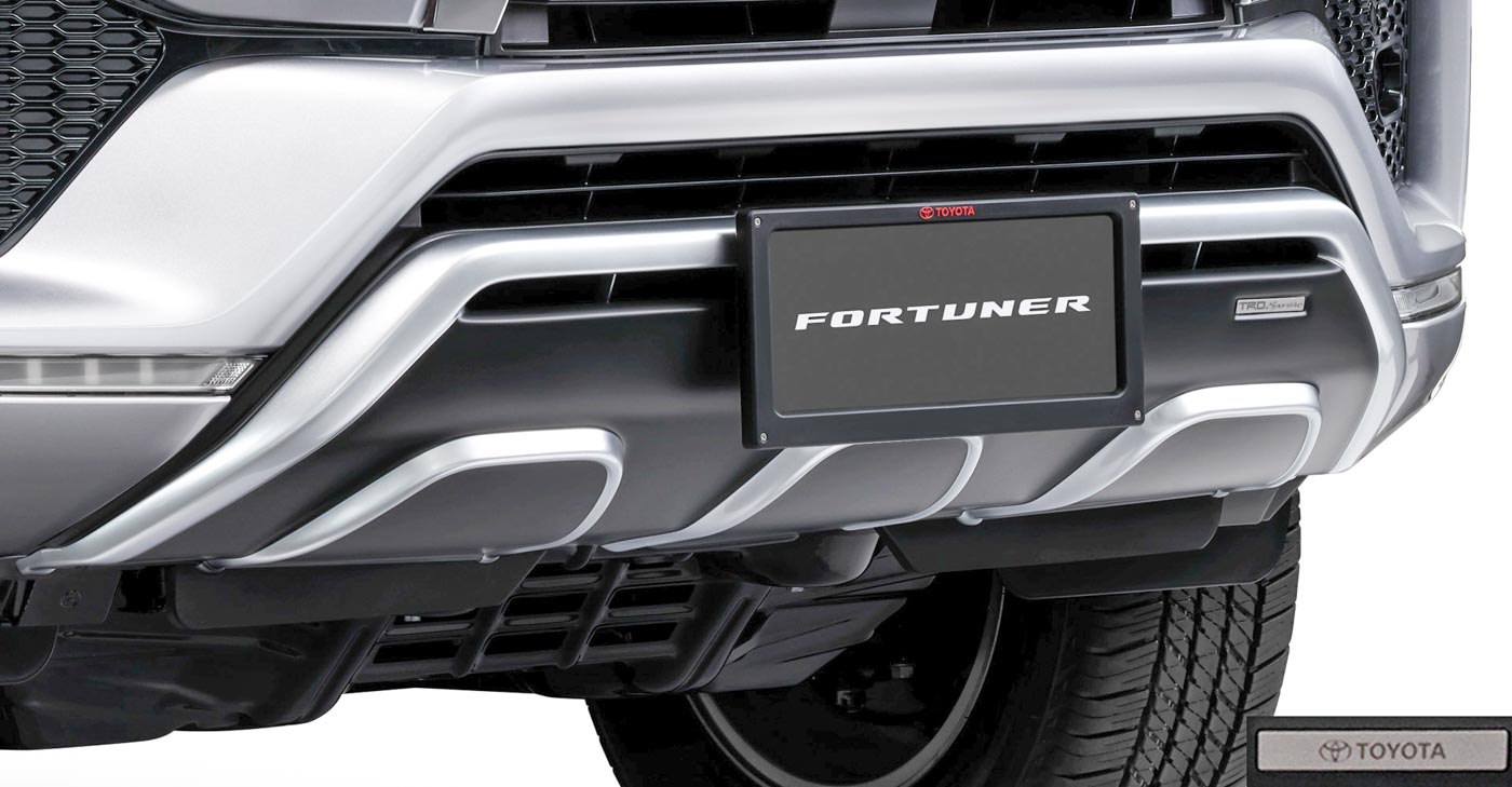 Toyota Fortuner Facelift Official Accessories List Revealed