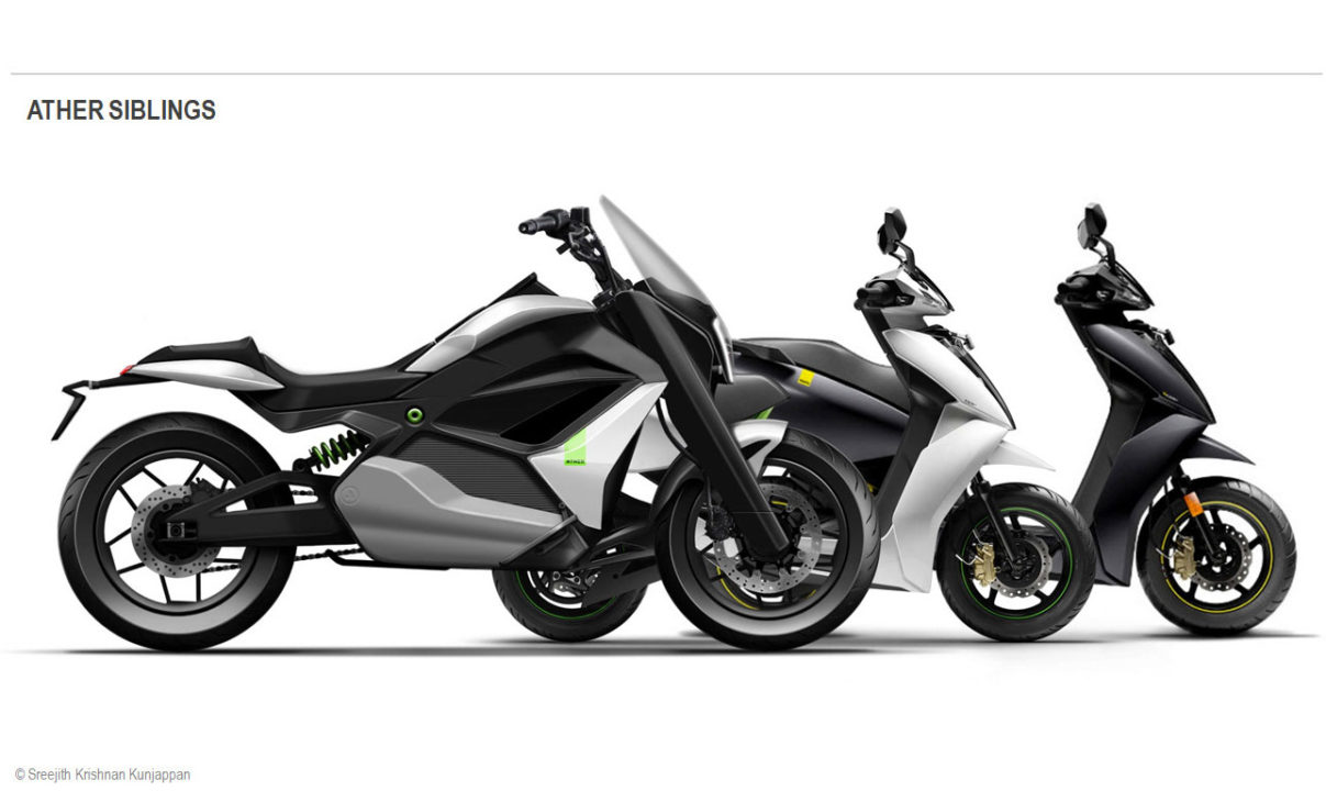 Ather Electric Motorcycle Rendering-3