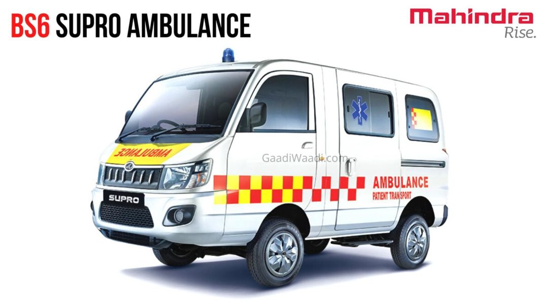 BS6 Supro Ambulance-1