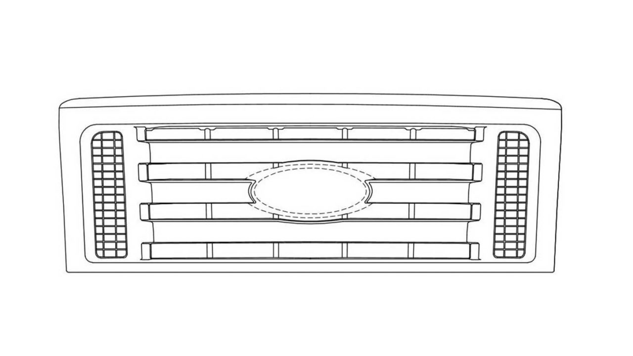 Ford Front Grille Trademark-2