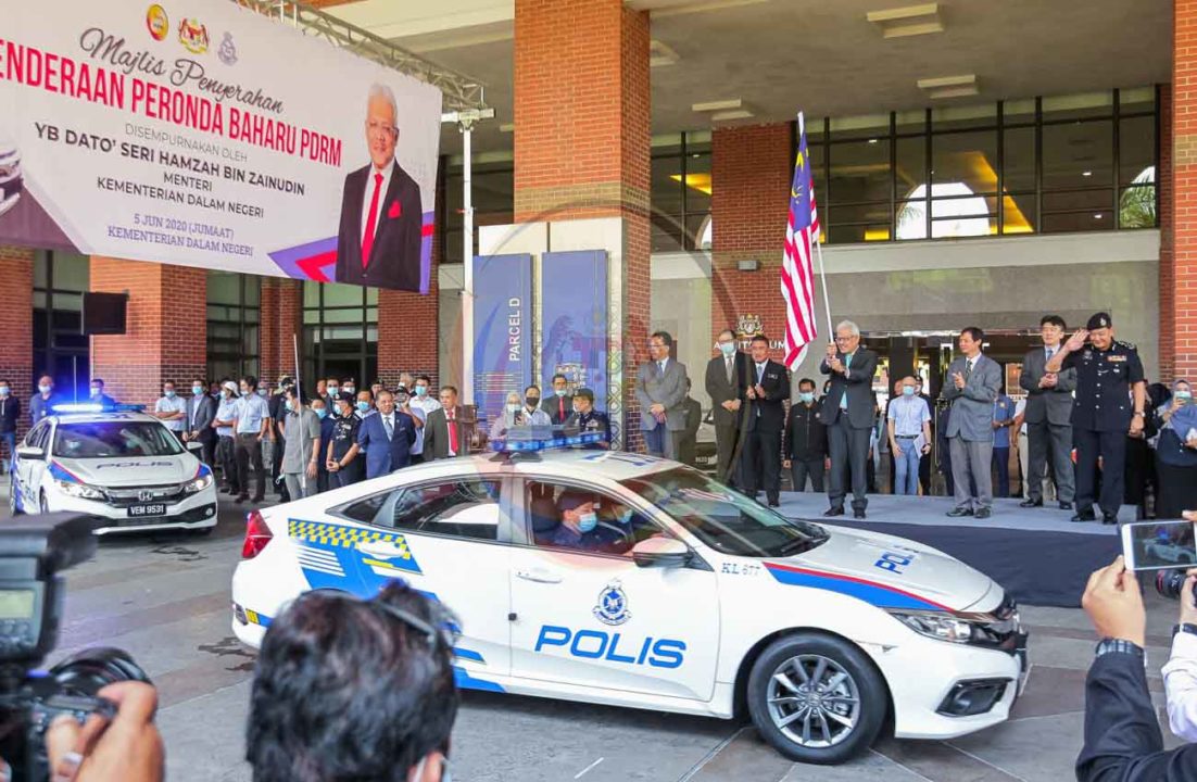 Honda Civic Police cars Malaysia-7