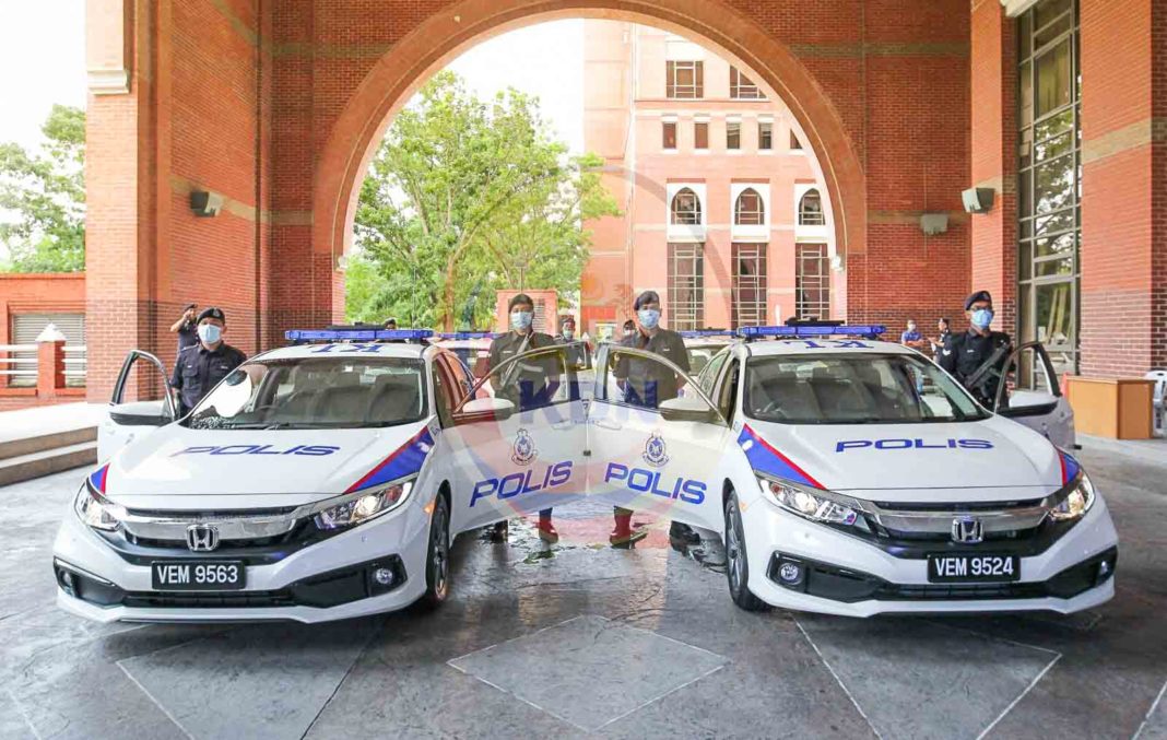 Honda Civic Police cars Malaysia-8