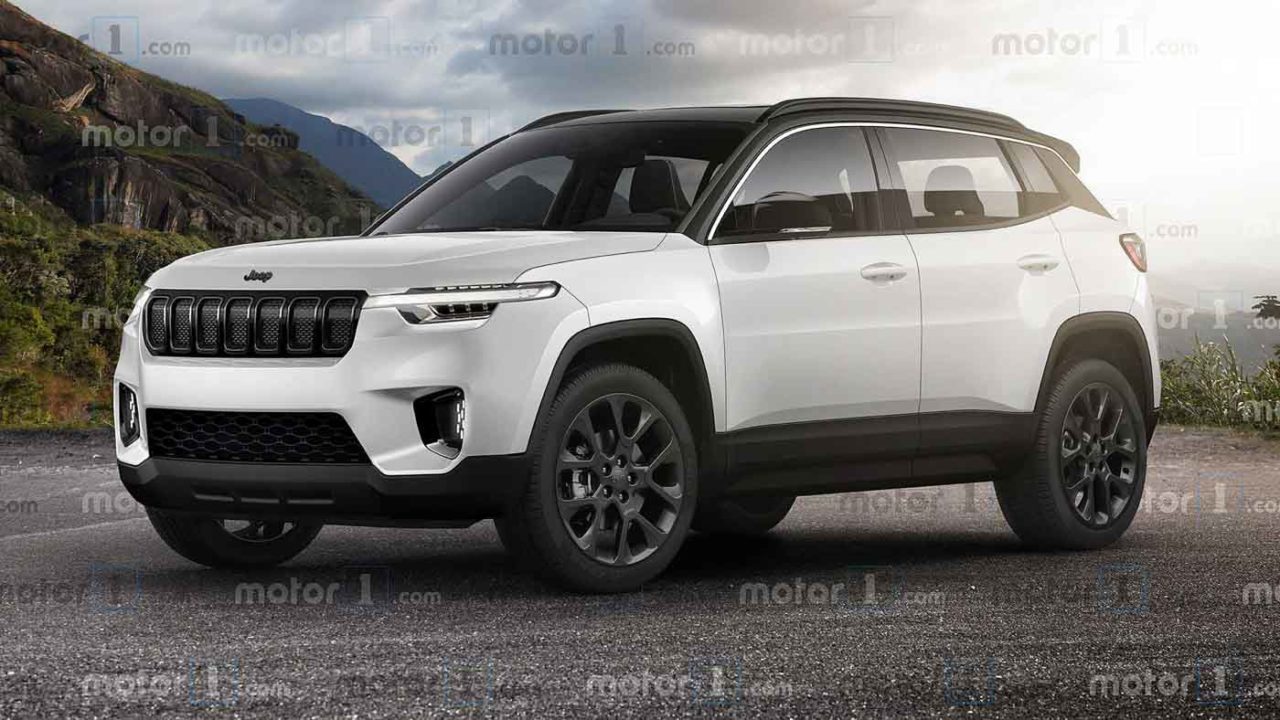 Jeep Compass SUV Rendered 5