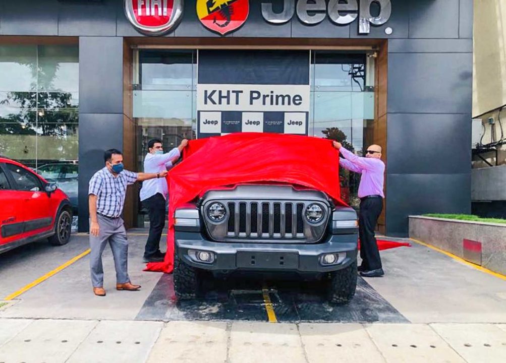 India's First Jeep Wrangler Rubicon Delivered In Bangalore