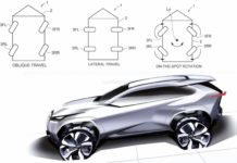 Toyota Patents Four Wheel Turn For Easy Parking-1-2