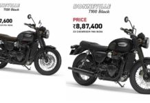 Triumph Bonneville T100 & T120 Black Editions