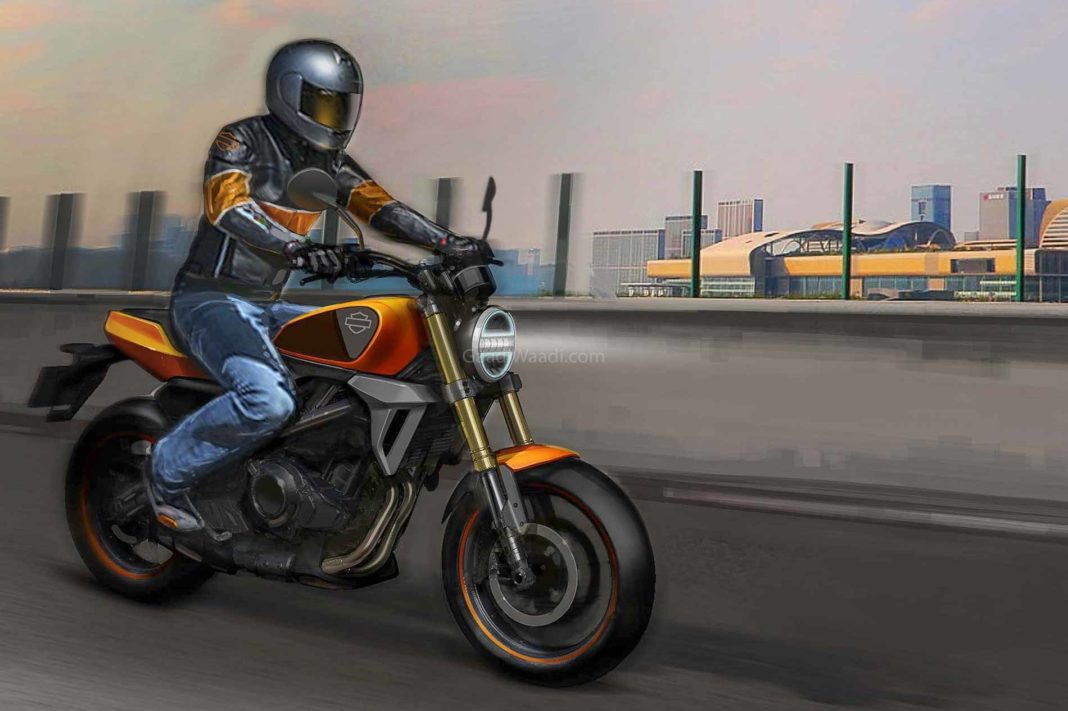 harley davidson 350cc motorcycle-1