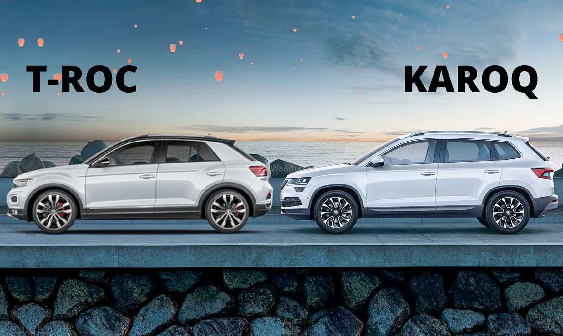 Skoda Karoq Vs Volkswagen T-Roc – Specs Comparison