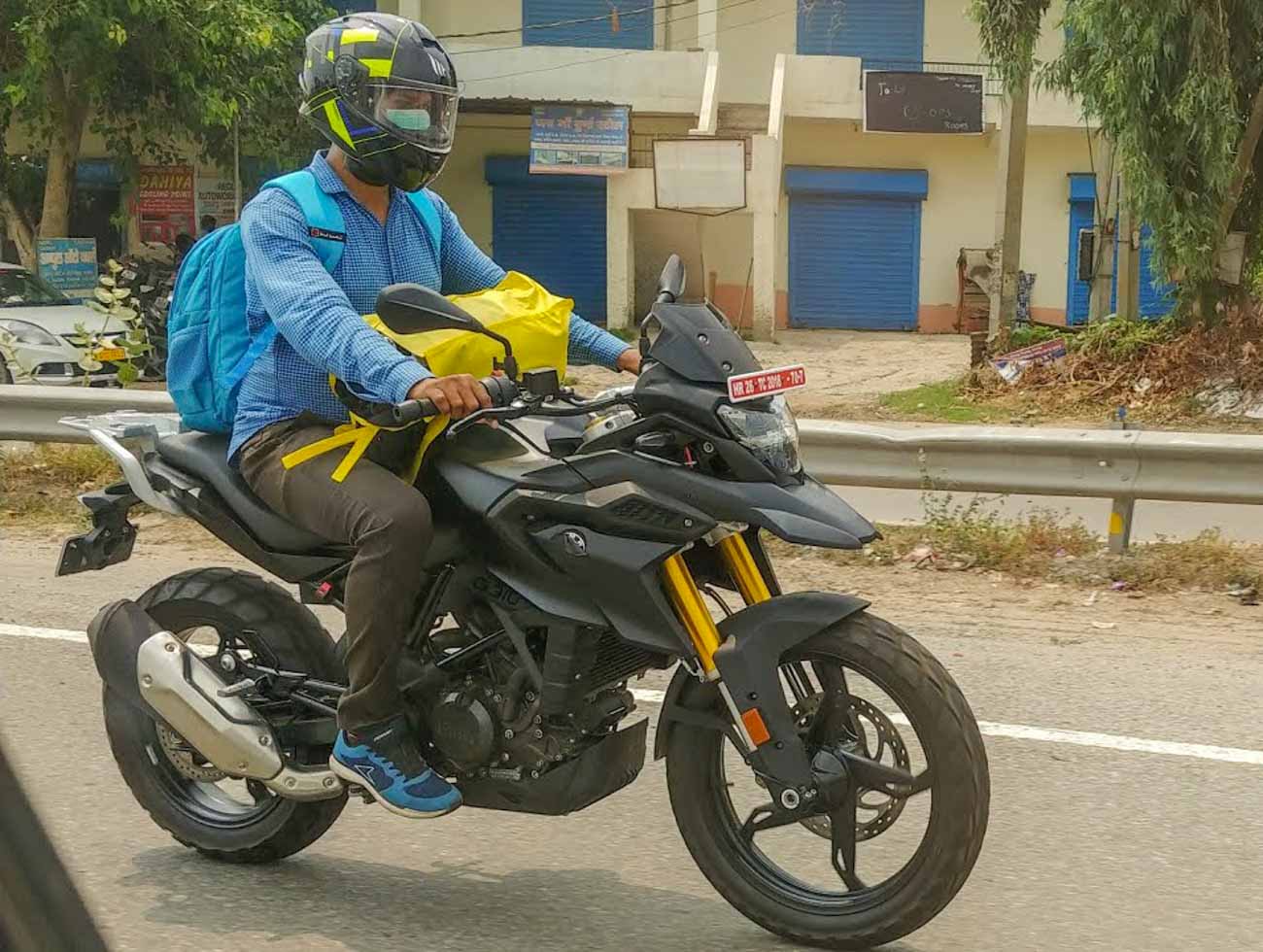 Bmw G310 Gs And G310r Bs6 Spotted Testing In India