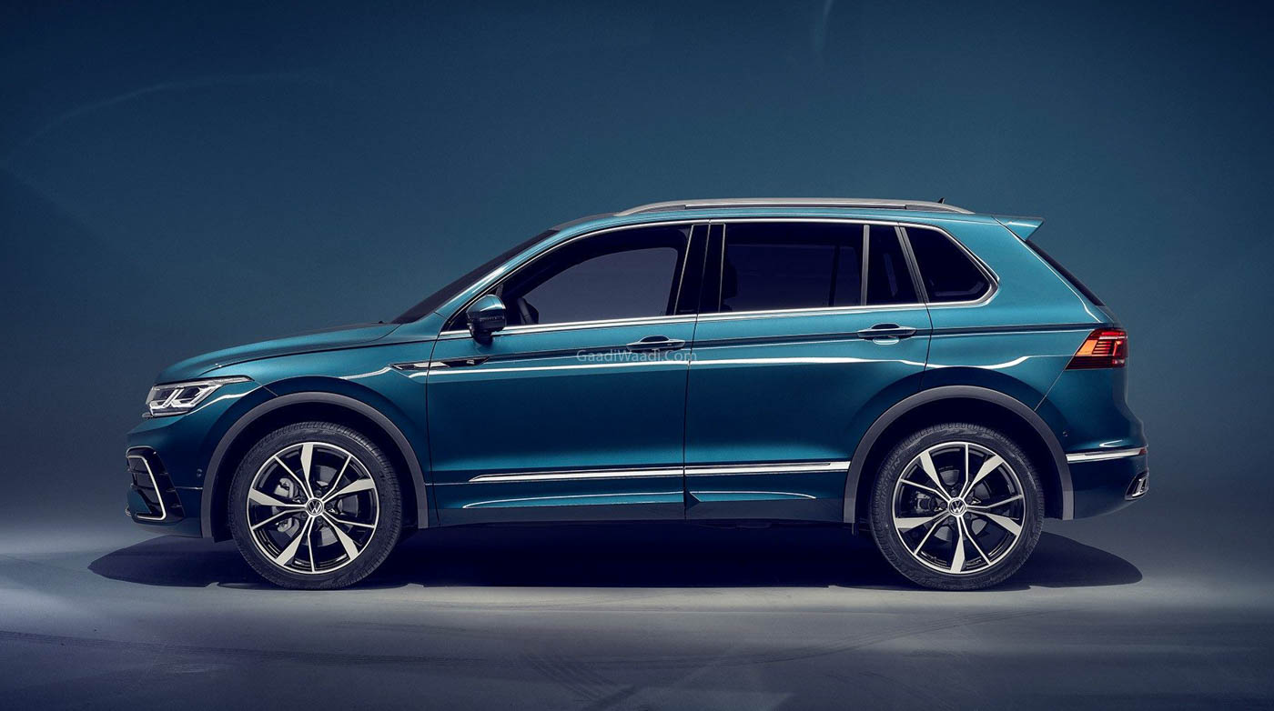 2022 Volkswagen Tiguan Facelift Revealed With Sharper Styling