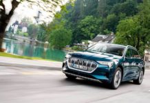Audi e-tron front three quarter